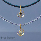 ECLIPSE CHARM ＆ CORD NECKLACE