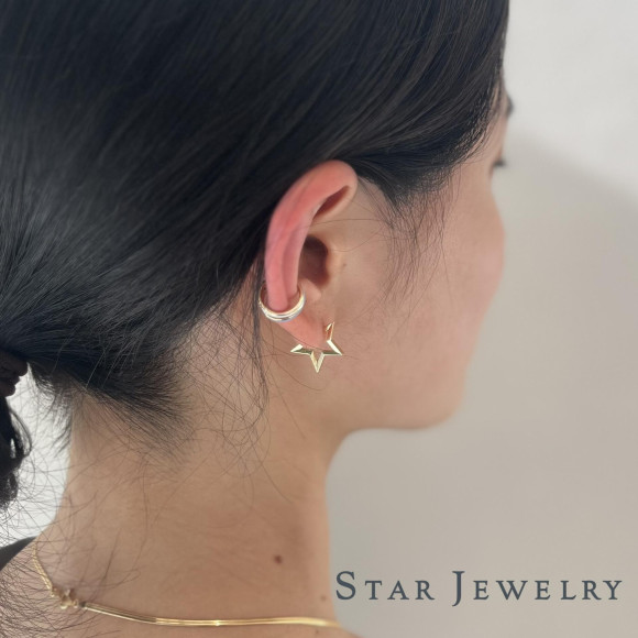 STAR CLICK HOOPピアス