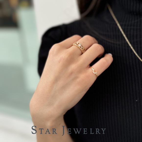 ピンキーリングコーディネート