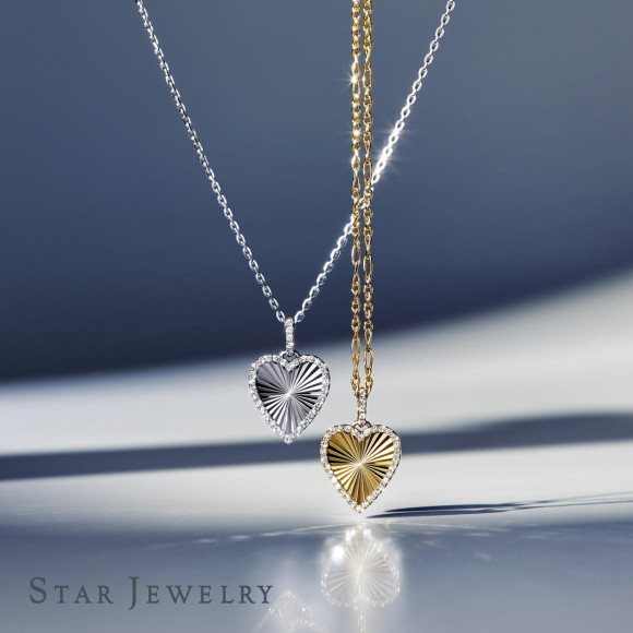 DIAMOND ETCHED HEART♡