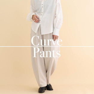 ■Curved pants■