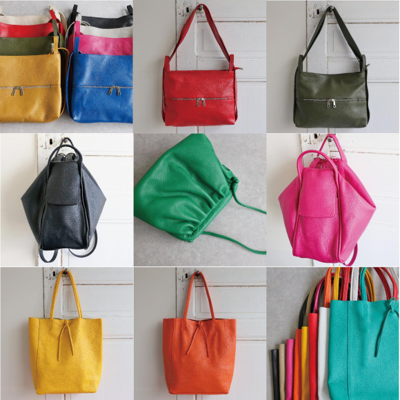 ■Italian leather bag collection■