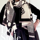 ■ผ้าพันคอจุดลาย■