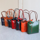 ■イタリアの楽しいレザーリュック■