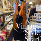■ヴィンテージ風スカーフ■