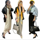 ■春の簡単スカーフコーデ■