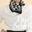 ■ドット柄スカーフ■