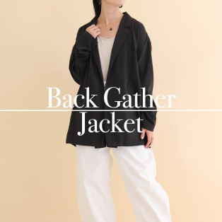 ■Gather jacket■