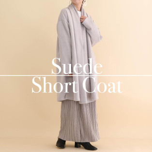 ■New color ♪ Suede coat■