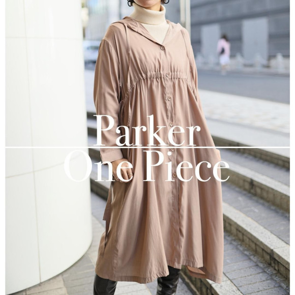 ■￥9800→￥4900！パーカーワンピース■