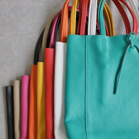 ■イタリアのレザートートバッグ■