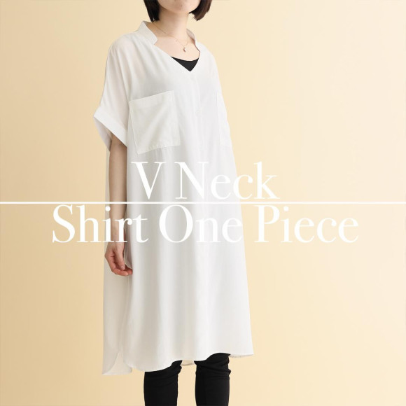 ■Vネックシャツ■