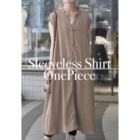 ■ノースリシャツワンピース■