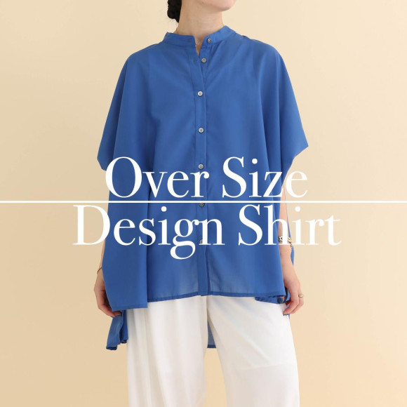 ■オーバーサイズ半袖シャツ■