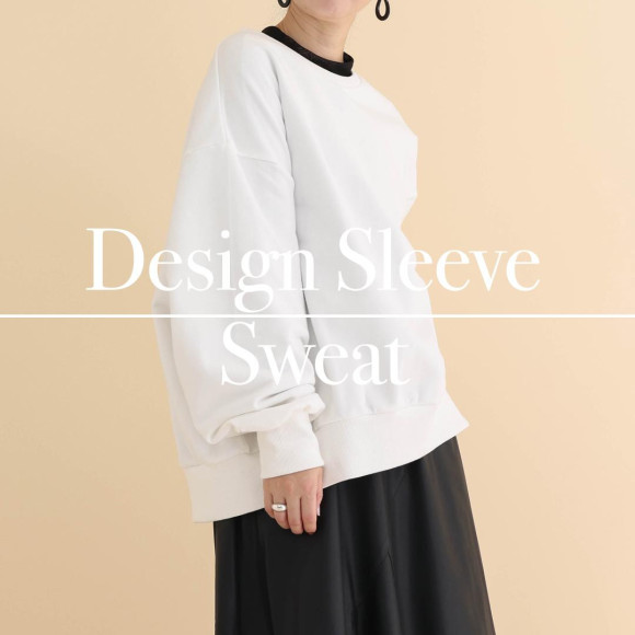 ■ボリューム袖スウェット■