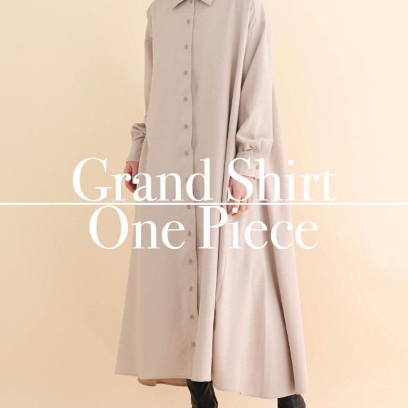 ■グランシャツワンピース■