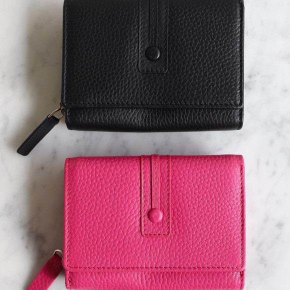 ■イタリアレザーのミニ財布■