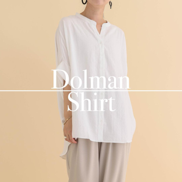 ■半袖ドルマンシャツ■