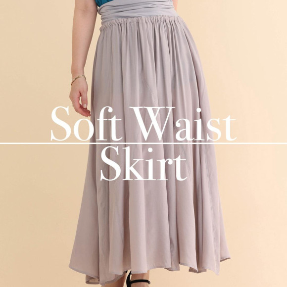 ■Soft waist skirt■