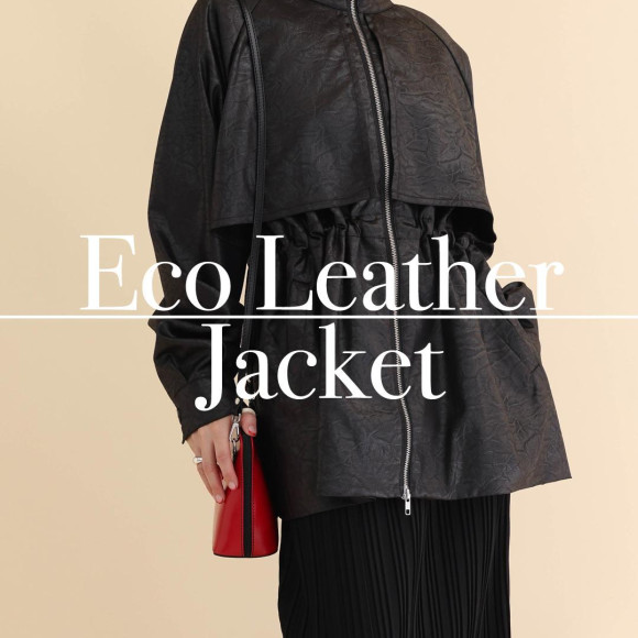 ■レザーライクオーバージャケット■