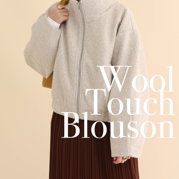 ■ウールタッチブルゾン■