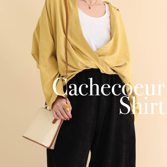 ■カシュクールシャツ■