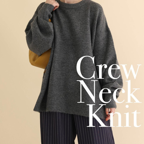 ■クルーネックニット■