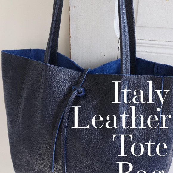 ■イタリアのレザートートバッグ■