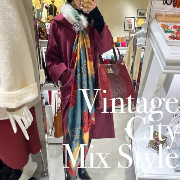 ■ヴィンテージ×シティMIXコーデ特集■