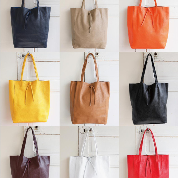 ■イタリアのレザートートバッグ■