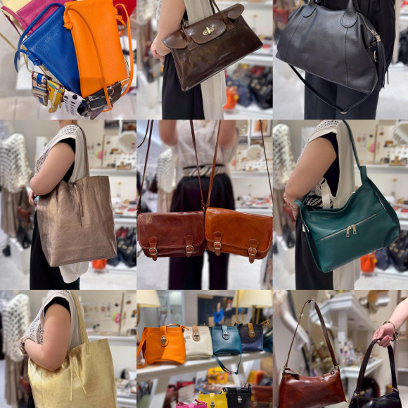 ■新入荷☆イタリアのレザーバッグコレクション■