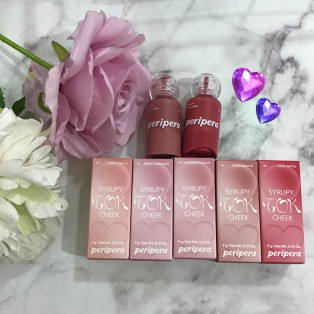 【ペリペラ】ジュワッとふんわり発色！リキッドチーク【peripera】