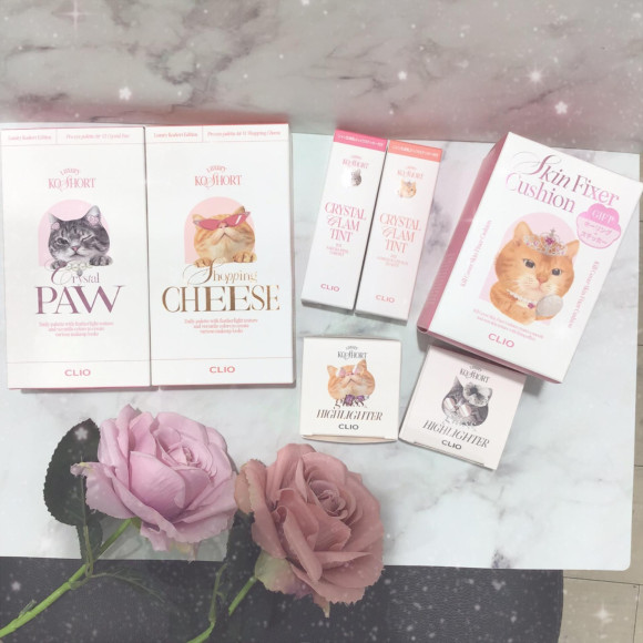  【CLIO】パッケージも中身も可愛いアイテム紹介【クリオ】