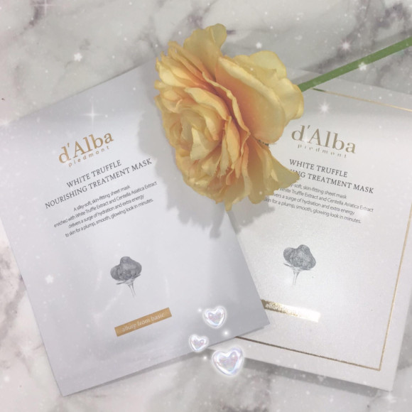 【ダルバ】イタリア産ホワイトトリュフ配合。ハリツヤシートマスク【dAlba】