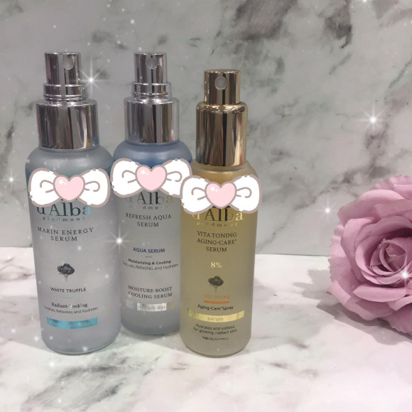 【ダルバ】乾いたお肌に潤いを♡ミストシリーズから新商品♡【dAlba】