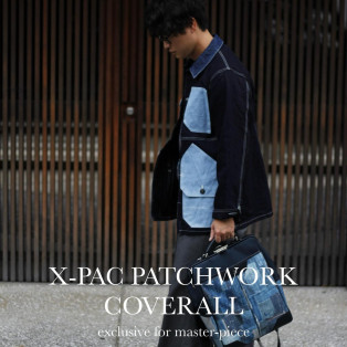 【FDMTL】 -Exclusive item- X-PAC PATCHWORK COVERALL for master-piece