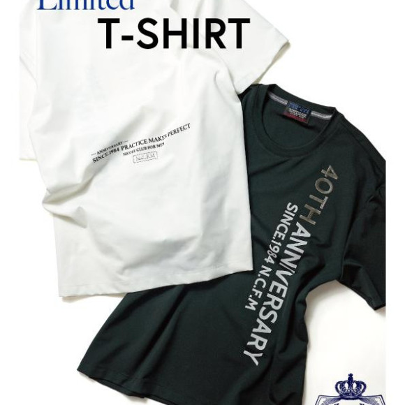 「40周年記念Tシャツ」+「40th ANNIVERSARY FAIR」