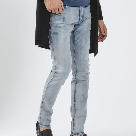 【新色追加】オリジナルバンダナ付き ハイパーストレッチ スキニー デニム