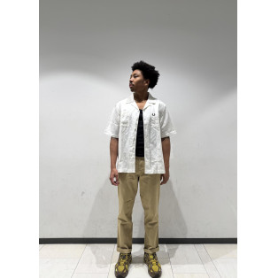 ⬛︎ Linen Blend Revere Collar Shirt ⬛︎