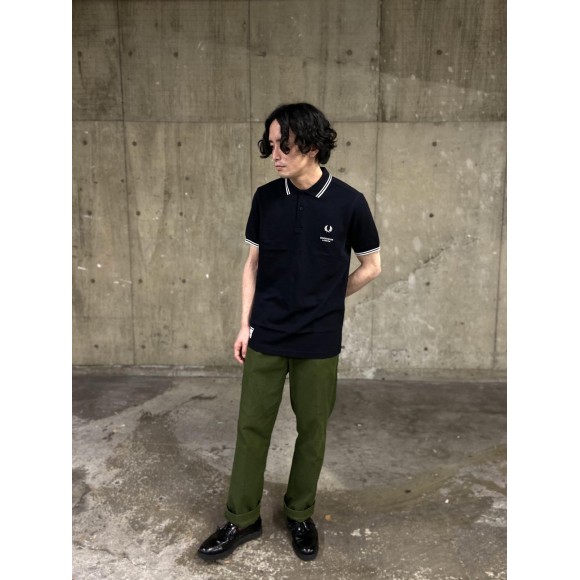 通販爆買い FRED PERRY - フレッドペリー × グッドフッド ポロ 半袖