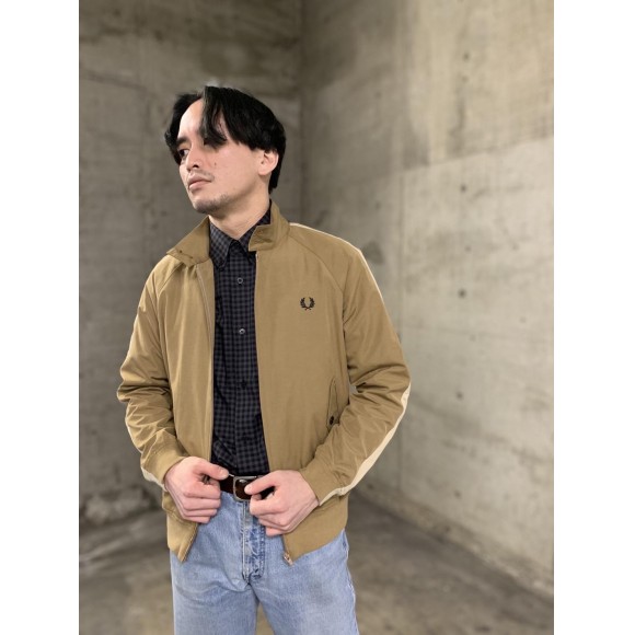 HARRINGTON JACKET X SWEATSHIRT | フレッドペリー・ショップ