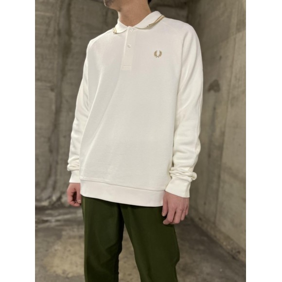 SWEATSHIRT PANEL POLO SHIRT | フレッドペリー 