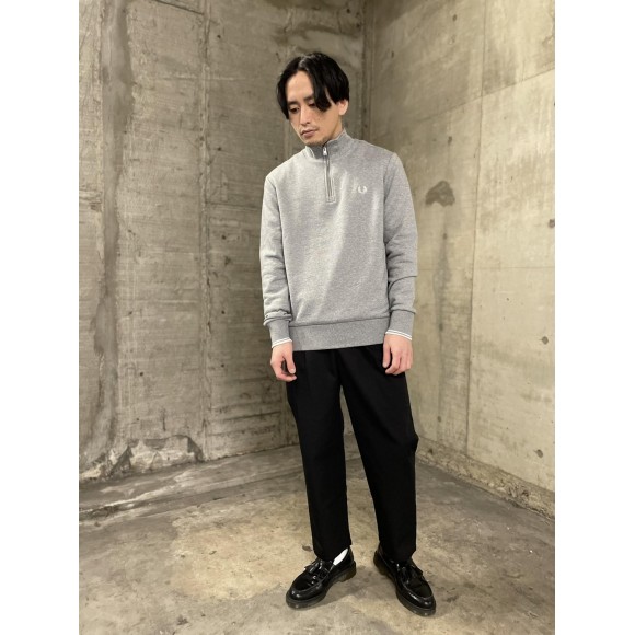 フレッドペリー　FRED PERRY  ハーフジップトップス