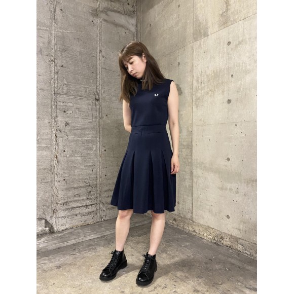 □ Sleeveless Pleated Dress □ | フレッドペリー・ショップニュース