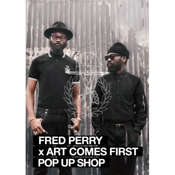 FRED PERRY ART COMES FIRST POP UP SHOP | フレッドペリー・ショップ
