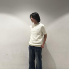 ⬛︎ Waffle Stitch Henley Neck T-Shirt ⬛︎