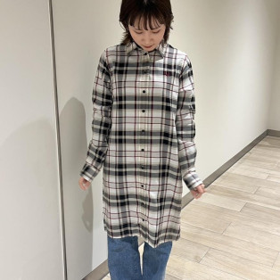 ⬛︎ Check Shirt Dress ⬛︎