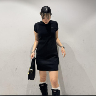 ⬛︎ Ribbed T-Shirt Dress ⬛︎