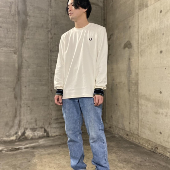 ■ Striped Cuff Longsleeve T-Shirt■