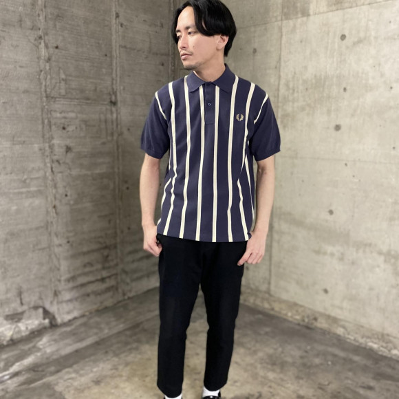 ■Knitted Stripe Shirt■